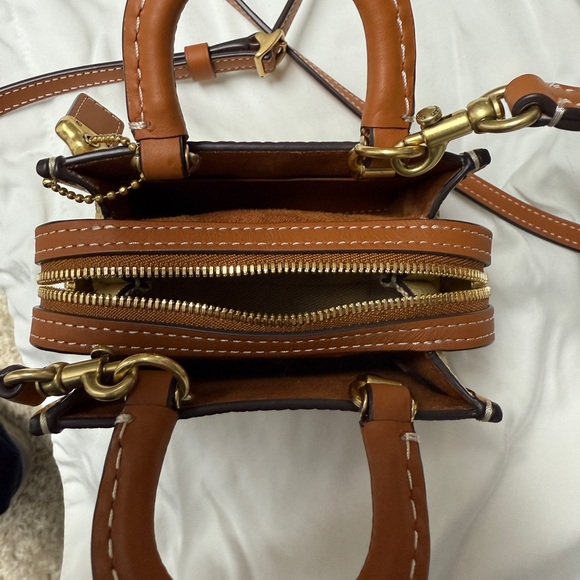 Coach 1941 Rogue 12 Regenerative Leather in Buttercup - Picture 5 of 10